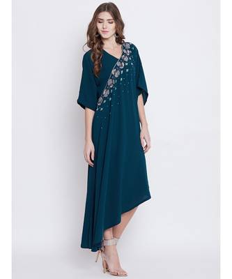 Blue Eyed Goddess Drape Kaftan 2