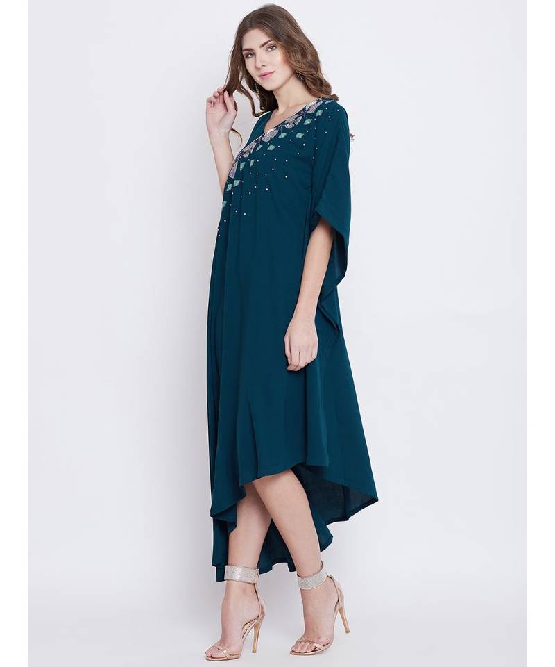 Blue Eyed Goddess Drape Kaftan