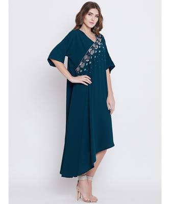 Blue Eyed Goddess Drape Kaftan 4