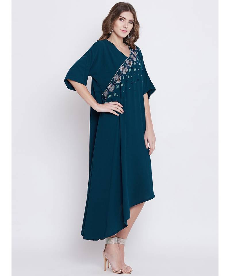 Blue Eyed Goddess Drape Kaftan