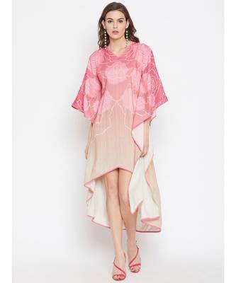 Rose Wire Hi-Low Kaftan Dress 1