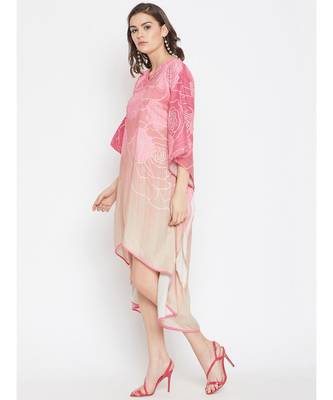 Rose Wire Hi-Low Kaftan Dress 3