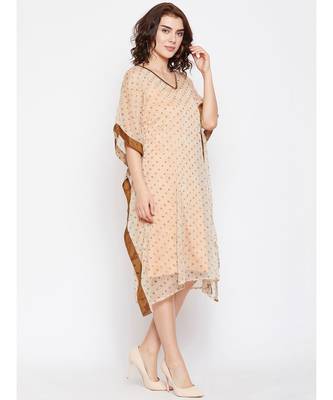 Polka Paisley Printed Kaftan 1
