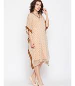 Polka Paisley Printed Kaftan