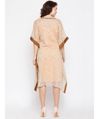 Polka Paisley Printed Kaftan 2