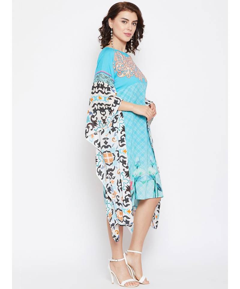 Ornamental Ponds Printed Kaftan