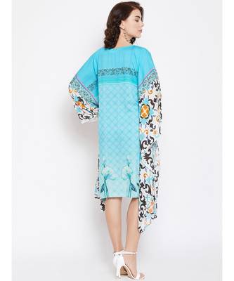 Ornamental Ponds Printed Kaftan 3