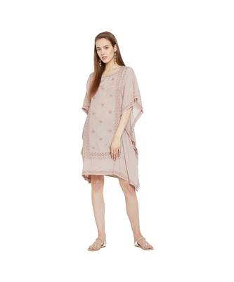 Mauve Charm Chikankari Dress 2
