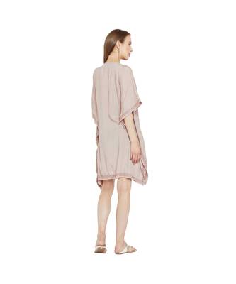 Mauve Charm Chikankari Dress 5