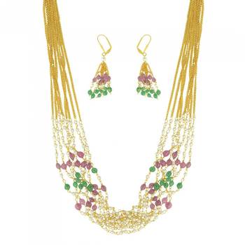 Multicolor necklace-sets 1