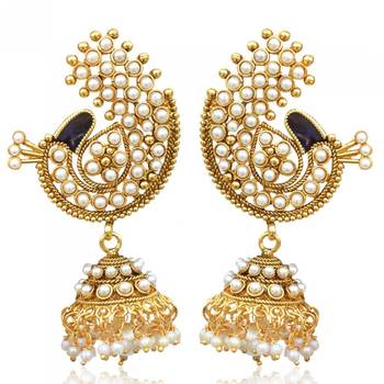 White earrings 1