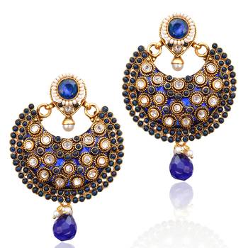 Blue earrings 1