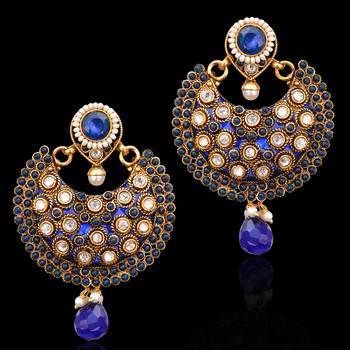 Blue earrings 2