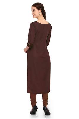 Multicolor Printed Crepe kurti 2