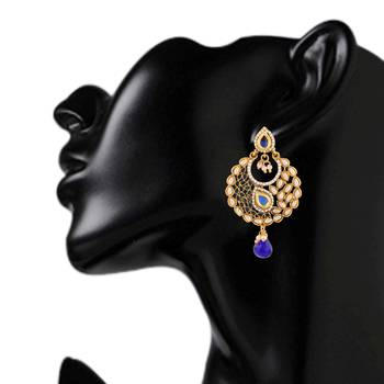 Blue earrings 2