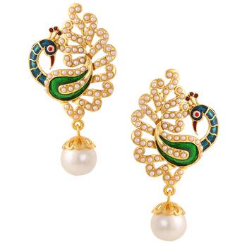 White earrings 1