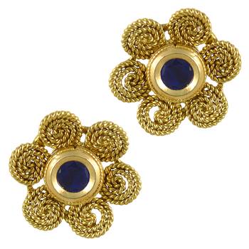 Blue earrings 1