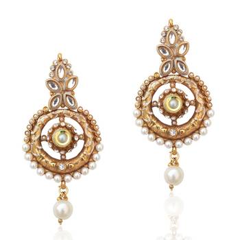 White earrings 1