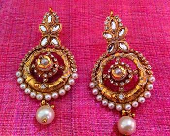 White earrings 2