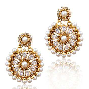 White earrings 1
