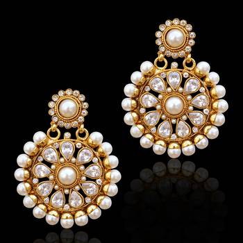 White earrings 2