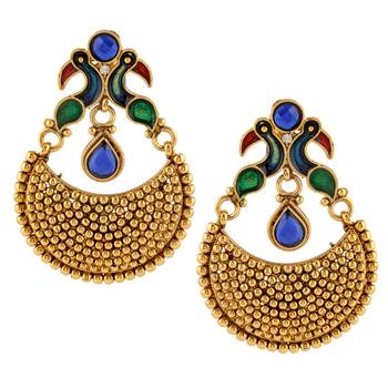 Blue earrings 1