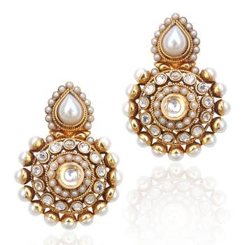 White earrings 1