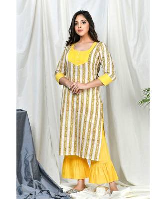 Sana Suit set with Frill pants and Tye Dye dupatta 2