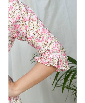 Aleyra Sharara set with Lace dupatta 5