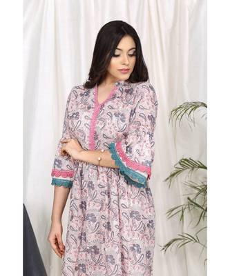 Afaa Layered Kurta Dress 3