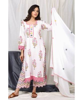 Iffat Block Set with Cutwork pants 5