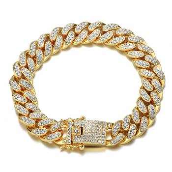 Gold cubic zirconia bracelets 1