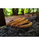 Gold bangles-and-bracelets