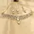 White necklaces