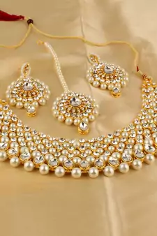 Gold necklaces