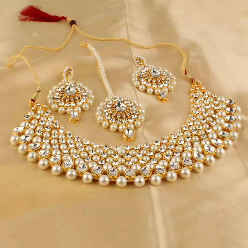 Gold necklaces