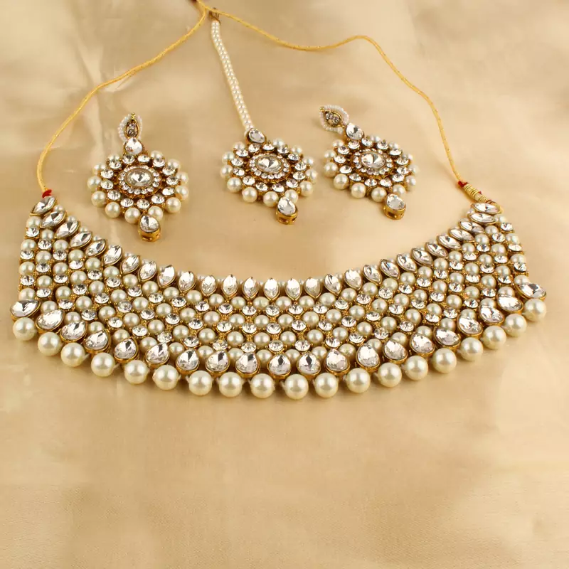 Gold necklaces
