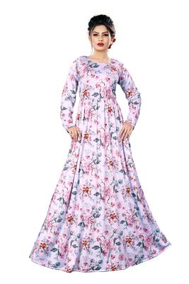 Justkartit Ladies Floral Beach Wear Long Maxi Gown Tops 4
