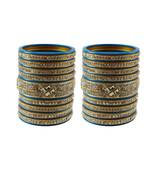 Turquoise Stone Stud Acrylic Bangle