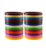 Multi Colour  Plain Acrylic Bangle