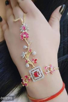 Red diamond bracelets