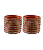 Magenta Stone Stud Acrylic Bangle