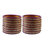 Rani Stone Stud Acrylic Bangle