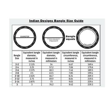 Cream Stone Stud Acrylic Bangle 3
