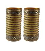 Cream Stone Stud Acrylic Bangle