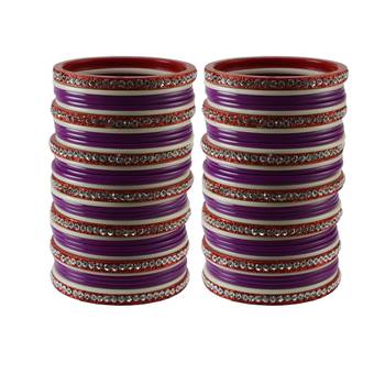 Rani Stone Stud Acrylic Bangle 1