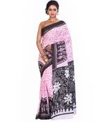 Multicolor Cotton Printed Saree Without Blouse Piece
