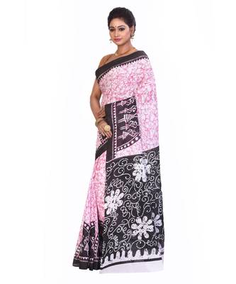 Multicolor Cotton Printed Saree Without Blouse Piece 2