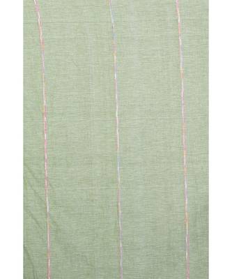 Green Shantiniketani pure cotton khesh Cotton Saree  With Blouse Piece 3