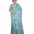 Blue Shantiniketani pure cotton khesh Cotton Saree  With Blouse Piece